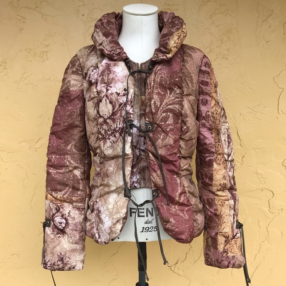 roberto cavalli puffer jacket